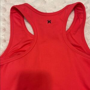 Hurley Vibrant Red Athletic Tank